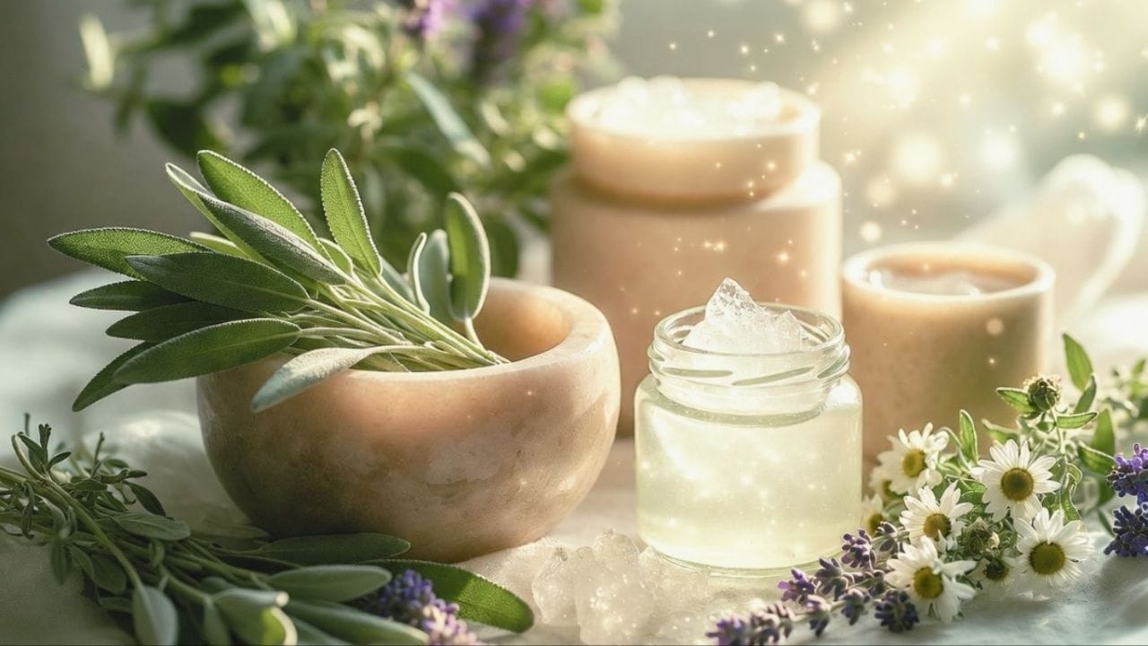 Just und Forever Kräuterprodukte und Pflanzen